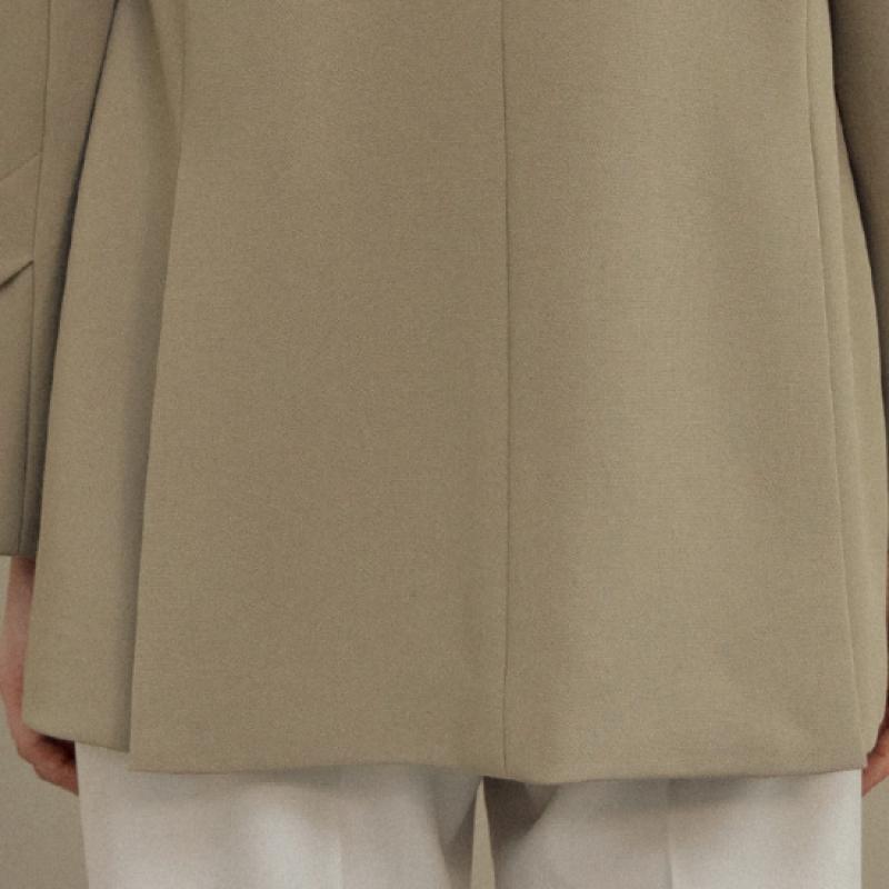 Maxza Diagonal Button Flap Pocket Single Jacket Cd03qj304on