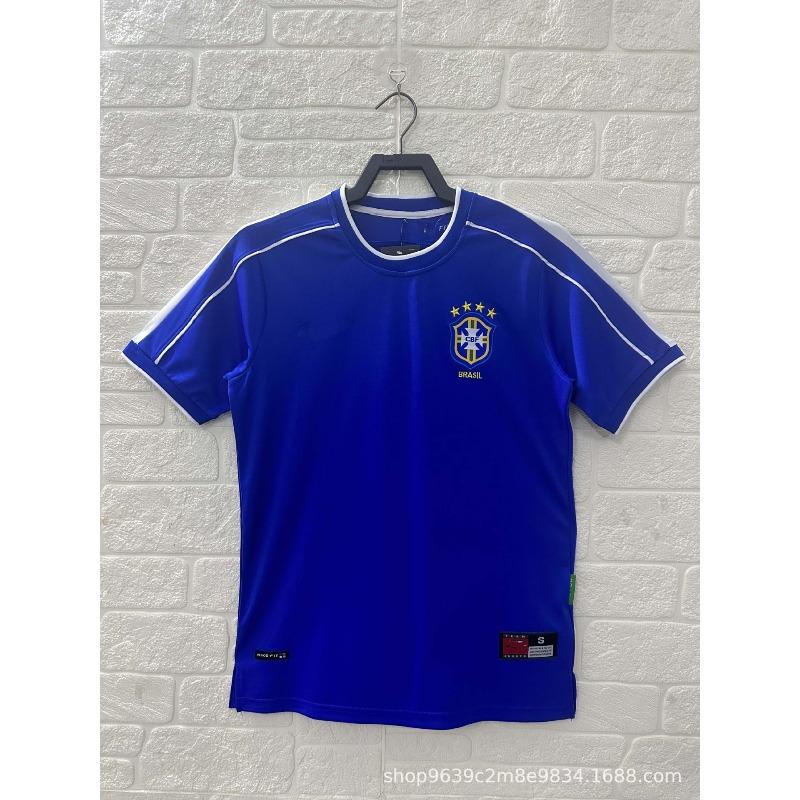 Vintage Portugisisk Italiensk Vintage Fotbollsdräkt Grossist Nostalgisk Utgåva Match Högkvalitativ Fotbollsdräkt Fläktutgåva