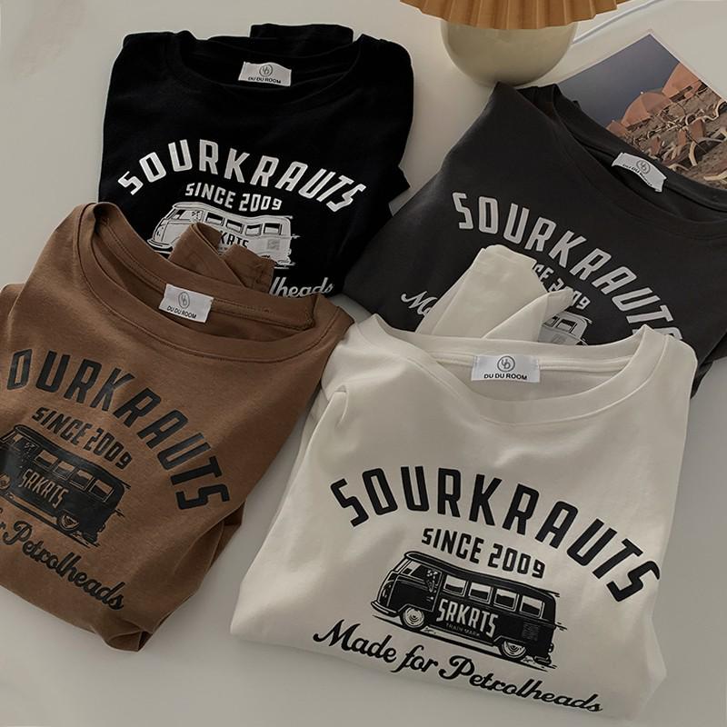 Women's Sweet & Spicy Long-Sleeve Chic T-Shirt - Slimming Spring/Autumn Design