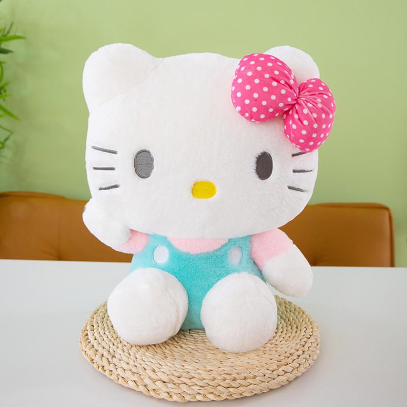 

Plush Toy With Polka Dot Bow And Balloon Decoration For Kids Gift Balloon,35cm