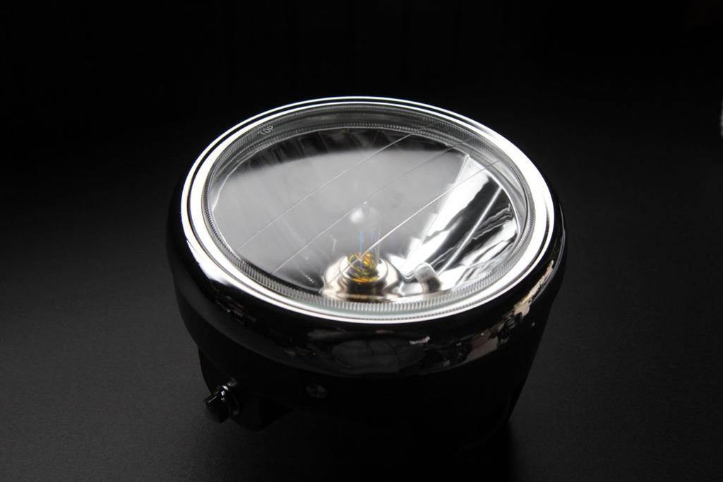 [475] HLT-A03 HLT-A03 Multi-Reflector Headlight Chrome Plated Case