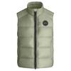 Cypress Series Black Label Waterproof Windproof Warm Solid Color Stand Collar Zipper Fitted Sleeveless Puffer Vest 2237LB-1481