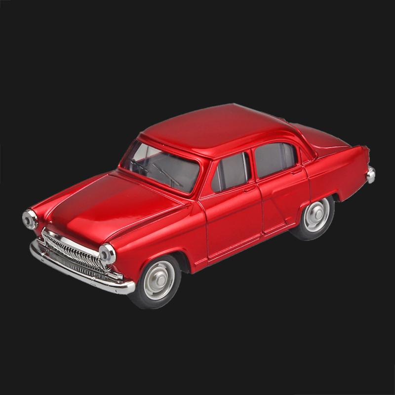 1/43 Volga GAZ-21 Alloy Car Model Diecasts Metal Toy Classic Vehicles Car Model Simulation Miniature Scale Collection Kids Gifts