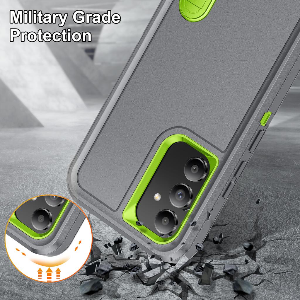 Anti-Schweiß-tragbare Kickstand-Abdeckungshülle für Samsung Galaxy A54 A14 5g A13 A53 S22 Plus S23 Ultra stoßfeste harte Abdeckungen