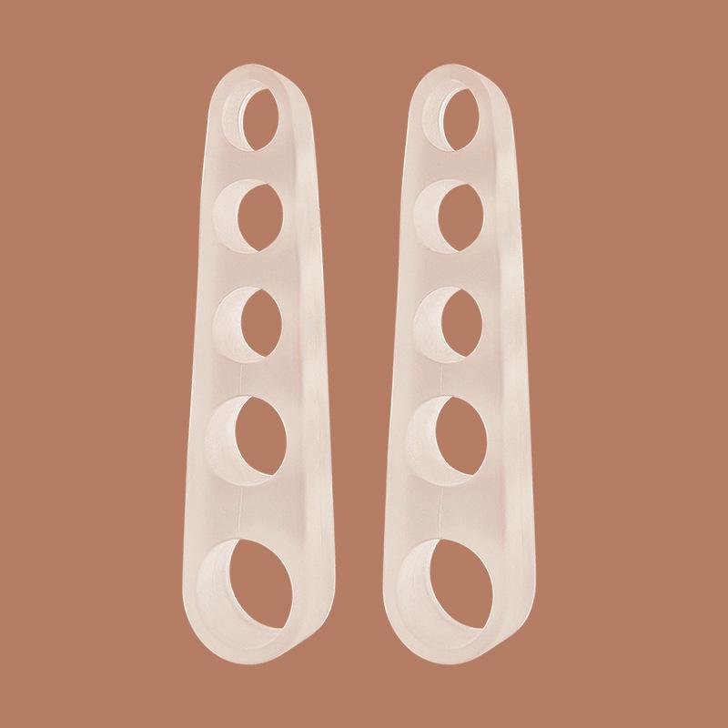 Five-Hole Toe Separator for Bunion & Overlapping Toe Correction