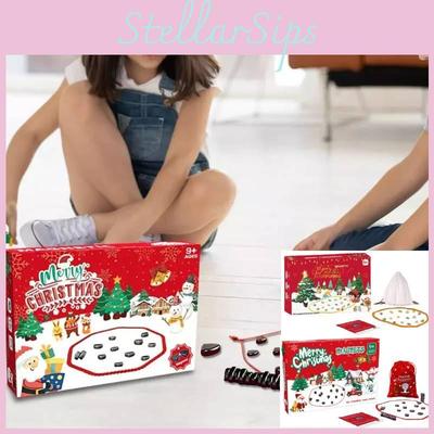 Magnetisches Weihnachts-Schachspiel Lustiges Tischmagnetspiel für Party-Spielzeug Reise