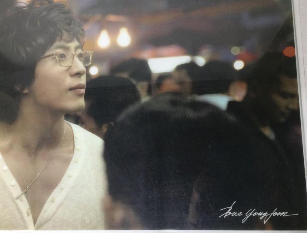 [USED] Bae Yong Joon "Yon-sama" Signed Film Posters (Set of 3) Made In Korea with Box