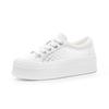 Women's summer new mesh yarn breathable thick sole heightening versatile sports and leisure shoes single shoes