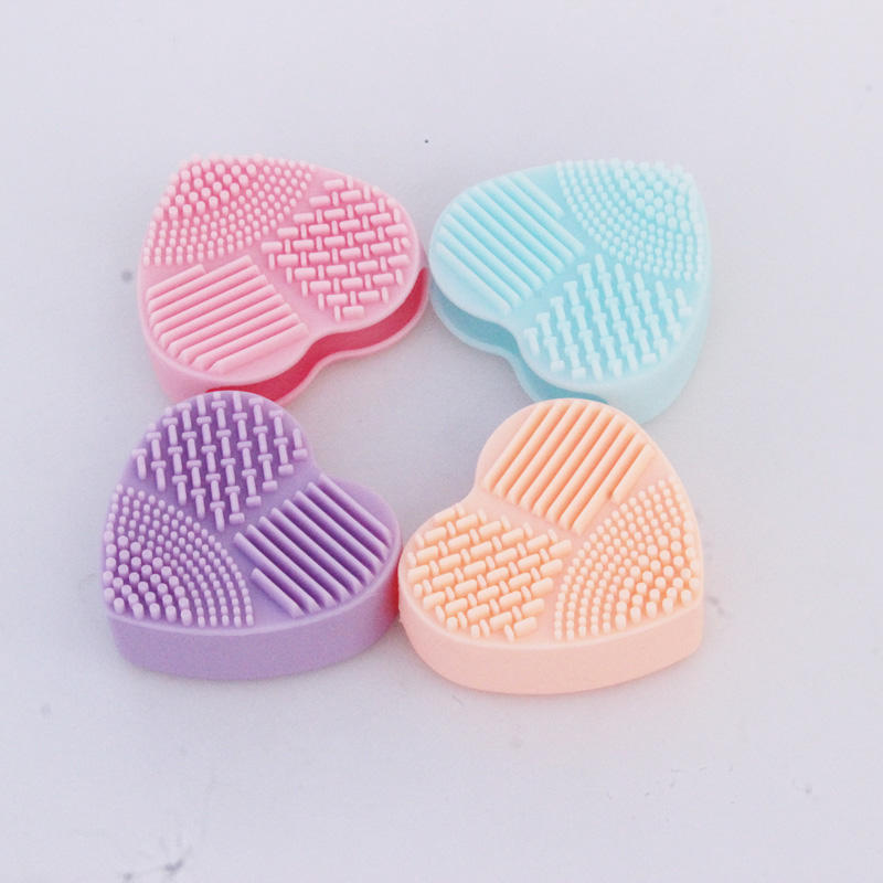 Make Up Brushes Wash Brush Silica Glove Scrubber Board Cosmetic Cleaning Tools For Makeup Brushes