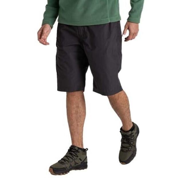 Шорты Craghoppers Kiwi Long Short Cargos (CMJ702) pepper черный/зеленый/серый