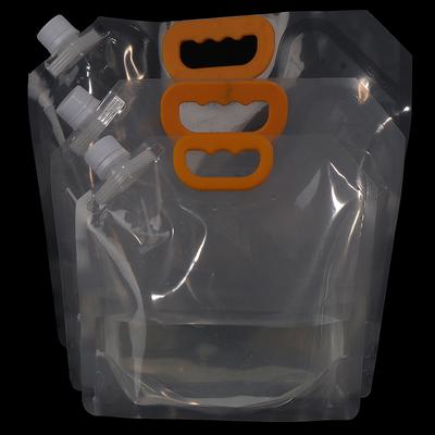 1.5/2.5/5L Sacchetto Pouch Autoportante di Sicurezza per Bevande Birra Succo Latte Liquido