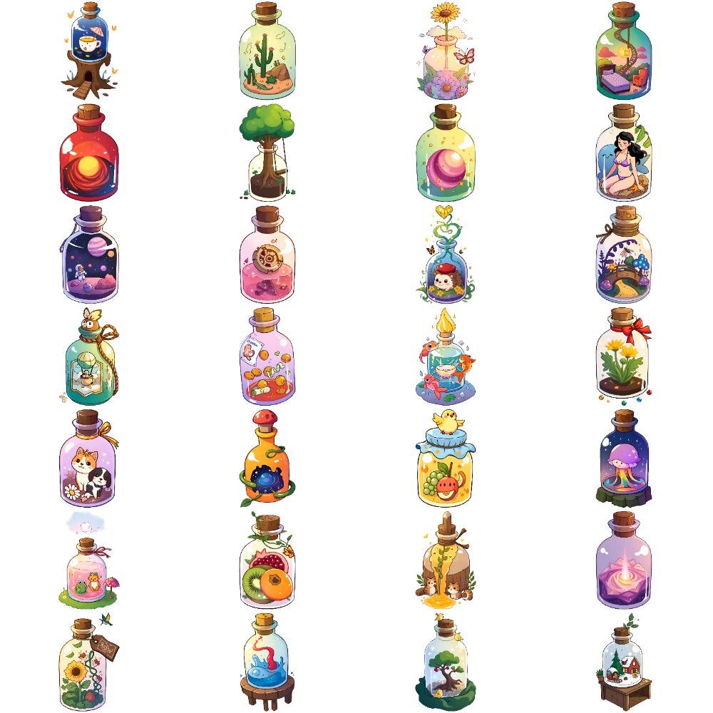 28 Stück Temporäre Tattoos Aquarium Temporäre Tattoo-Aufkleber Baum Planet Cartoon Früchte Für Schultern Frauen Mädchen