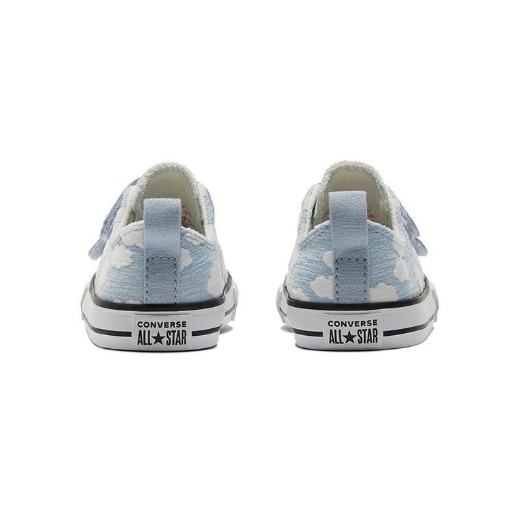 Converse All Star 2V Low Top Baby & Toddler Shoes Blue Infant And Toddler A05201C