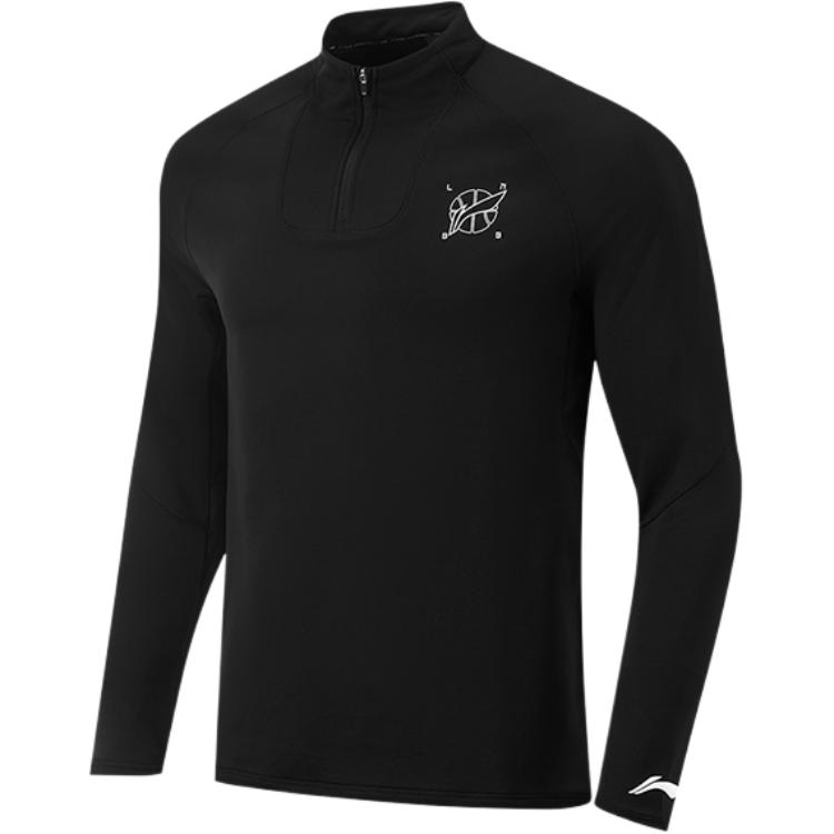 

Li-Ning Мягкое Дышащее Универсальное Повседневное Худи со Стойкой Мужские худи ATLU197-1 S