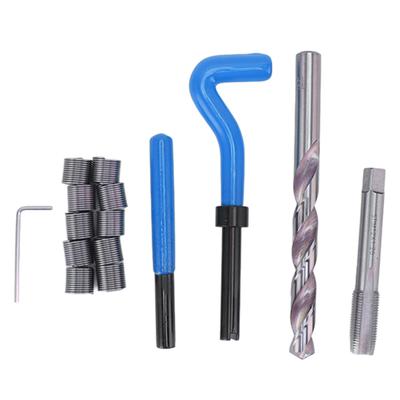 Kit de réparation de filetage M12 X 1.25 Kit d'inserts filetés haute résistance pour réparer les filetages endommagés Bleu