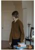 European Retro Cable Knit Wool Cardigan - Women's Early Spring Single-Breasted Sweater Coat