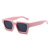 SHAUNA Ins Beliebte Damen Quadratische Sonnenbrille Retro Herren Getönte Gläser UV400