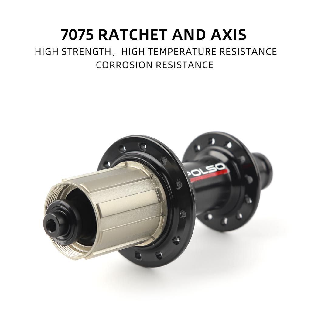 POLSO Road Bike Hub 16H 18H 20H Front and 20H 21H 24H Rear Road Bicycle Hubs 8 9 10 11 Speed Quick Release Bike Parts