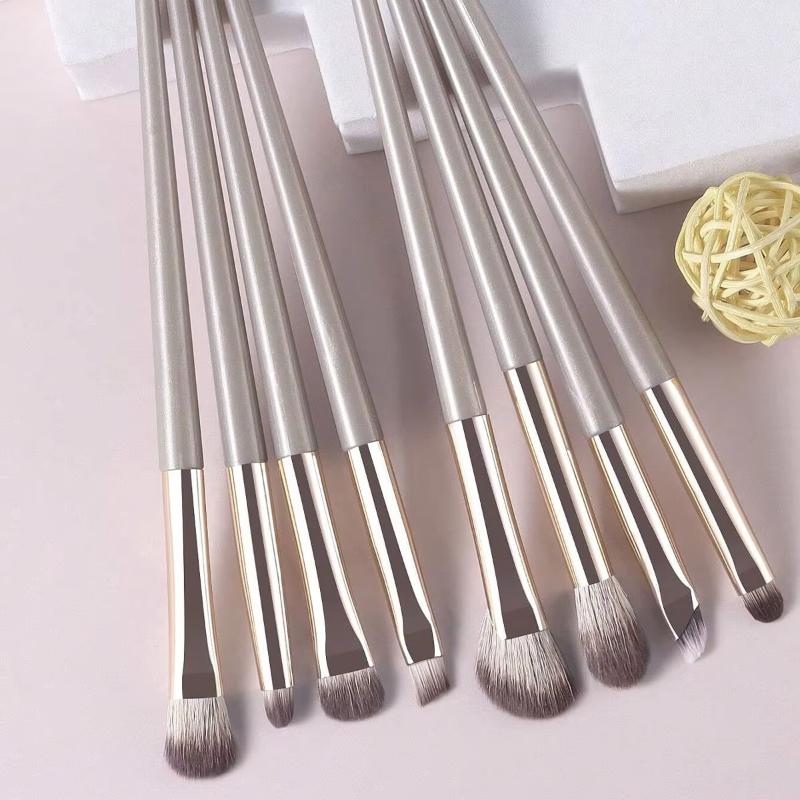 8 Parça Göz Makyaj Fırçası Seti Detaylı Far Fırçası Makyaj Fırçası Ultra Yumuşak Far Eyeliner Makyaj Aleti