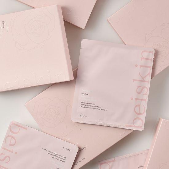 Beiskin Rose Water Collagen Mask 5 Sheets