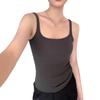 Basic Small Square Collar One Cup Heating Vest Shaved Slimming All Strap with Korean Base