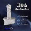 4 Sets Radiator Support Splash Shield Fastener Quarter Turn Thumb Screw with Clip Nuts Kit, Engine Shield Cover Thumb P Engine Splash Shield Clip for