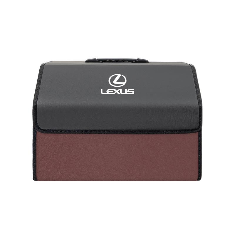 Lexus Car Dual Color Trunk Storage Bag Collapsible Camping Box For Lexus F SPORT ES RX NX LS UX LM LX GX LC RZ IS CT GS RC HS SC