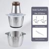 Multifunctional Stainless Steel Meat Grinder & Vegetable Masher for Baby Food
