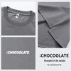 :CHOCOOLATE Herren locker geschnittenes kurzärmeliges T-Shirt
