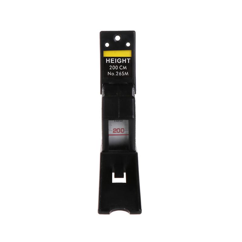 200 cm Accustat Noir Mural hauteur compteur croissance Ruler cm Métrique