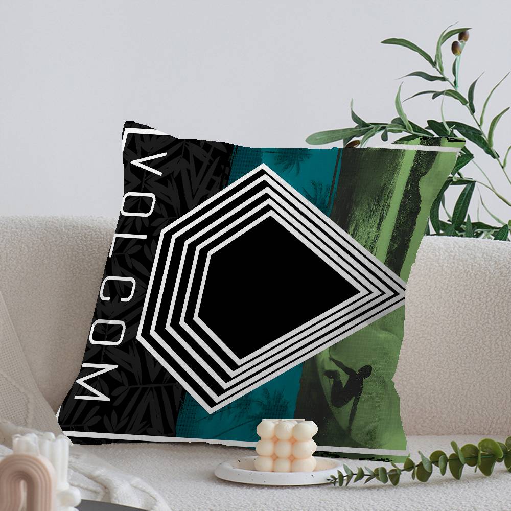 V-Volcom LOGO Personalized Pillow Cover Kids Bedroom Wild Party Decor Pillowcase kid Birthday shower Gift