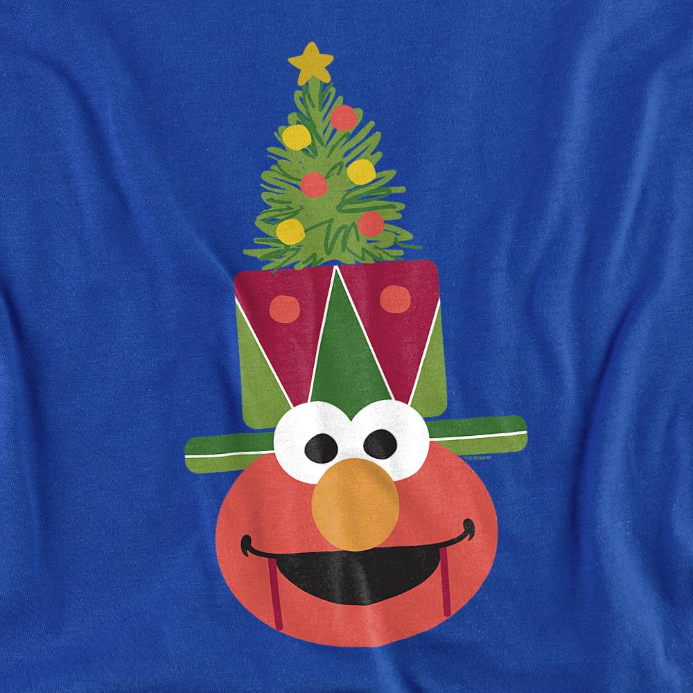 Sesame Street Unisex Adult Elmo Nutcracker Christmas T-Shirt