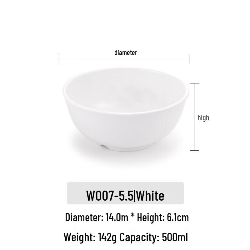 Japanese Style Melamine Noodle Bowl
