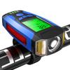 Front Light (With Fog Light) & Horn & Speedometer  Multifunctional Bicycle Mountain Bike Headlight