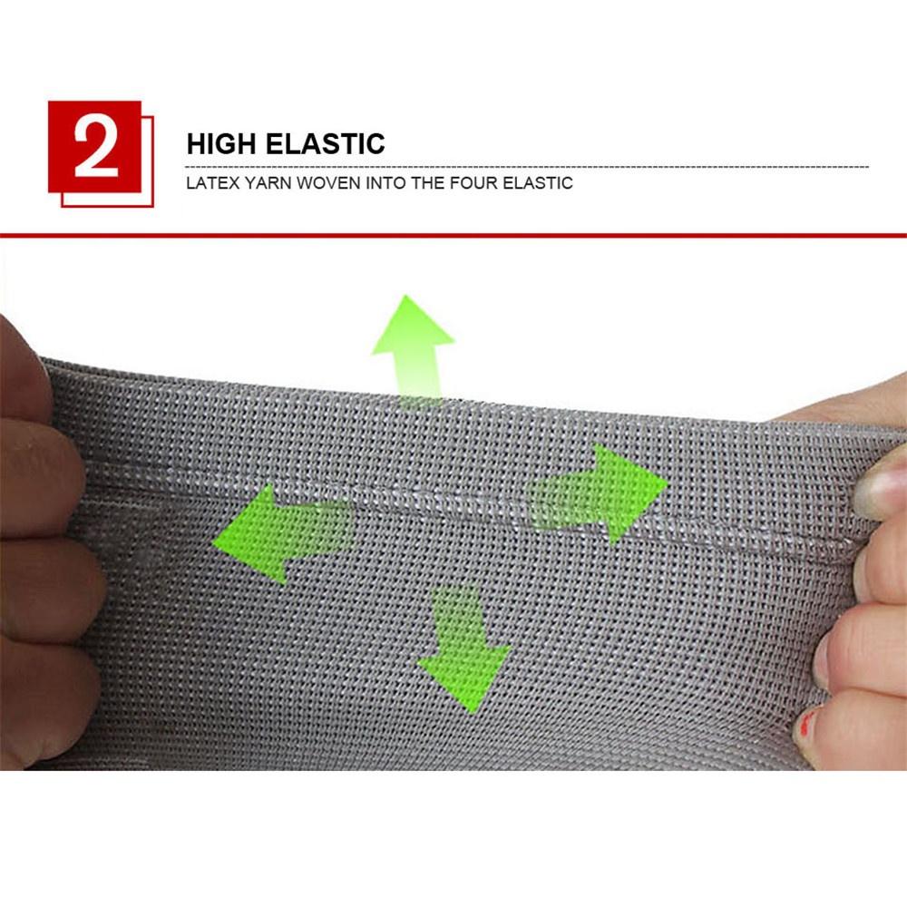 1 para Ochronny Kompresyjny Elastyczny Stabilizator Kostki Koszykówka Oddychający Sportowy Pas Stabilizujący Kostkę Orteza Ochraniacz