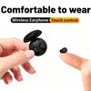Mini Portable Wireless Headsets Bluetooth 6.0 In-Ear Earphone Noise Reduction Earbuds Invisible Sleep Headphones With HD Mic