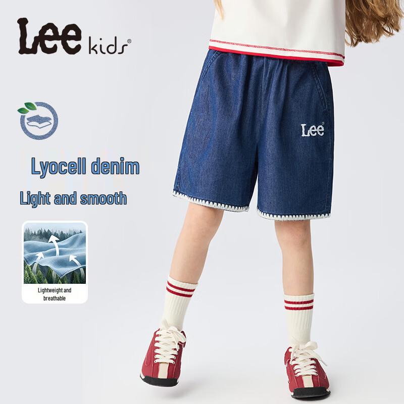 

Lee Lyocell Denim Scalloped Edge Casual Shorts 130