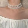 Fashion Shijia Pearl Hollow Bracelet Necklace Bracelet, Bead Lace Princess Chain Wedding Necklace