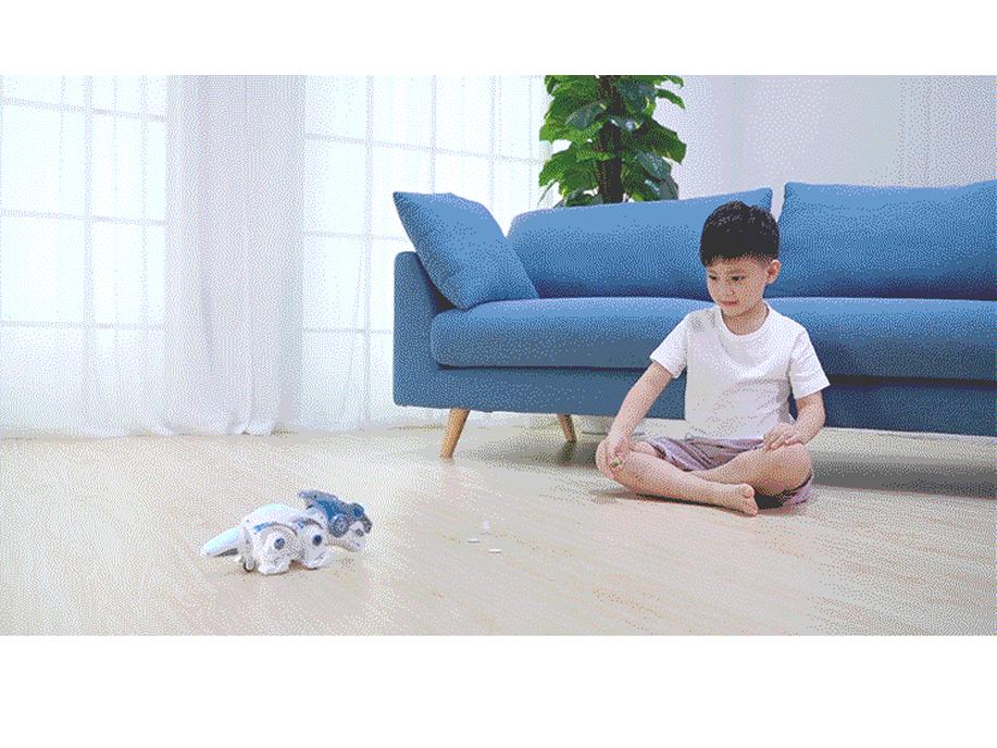 2.4G Remote Control Color-Changing Dinosaur Toy for Kids - Creative Electric Smart Pet & Birthday Gift