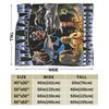 Bombardiro Crocodilo Tralalero Tralala  Blankets Italian Brainrot  Flannel Soft Throw Blanket for Home Restaurant Textile Decor