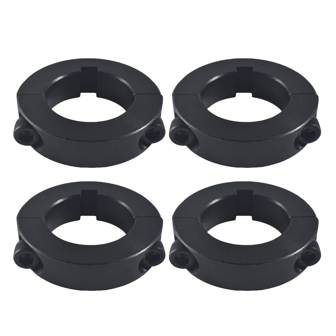 4 X 1 1/4 Lock Collar Clamp Go Kart Axle Bearing Collars Sprocket Hub Locks