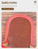 Closed-Toe Cowhide Slippers with Thickened Non-Slip Sole for All Seasons