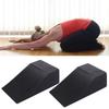 1 pair Multi-Functional Yoga Wedge Blocks Non-slip Lightweight Yoga Wedge EVA Gym Blocks  Balance