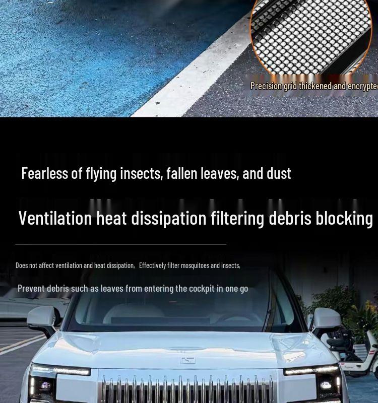 Zeekr 9X 2025-2026 Detachable Front Grille Insect Net Upgrade Accessory