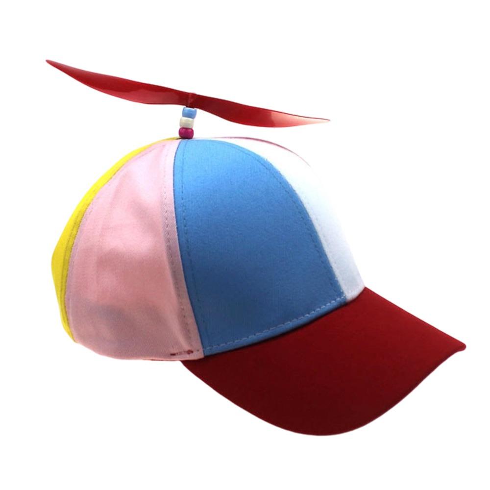 Funny Baseball Cap Rainbow Sun Cap Casual Snapback Hat Kids Boys Girls