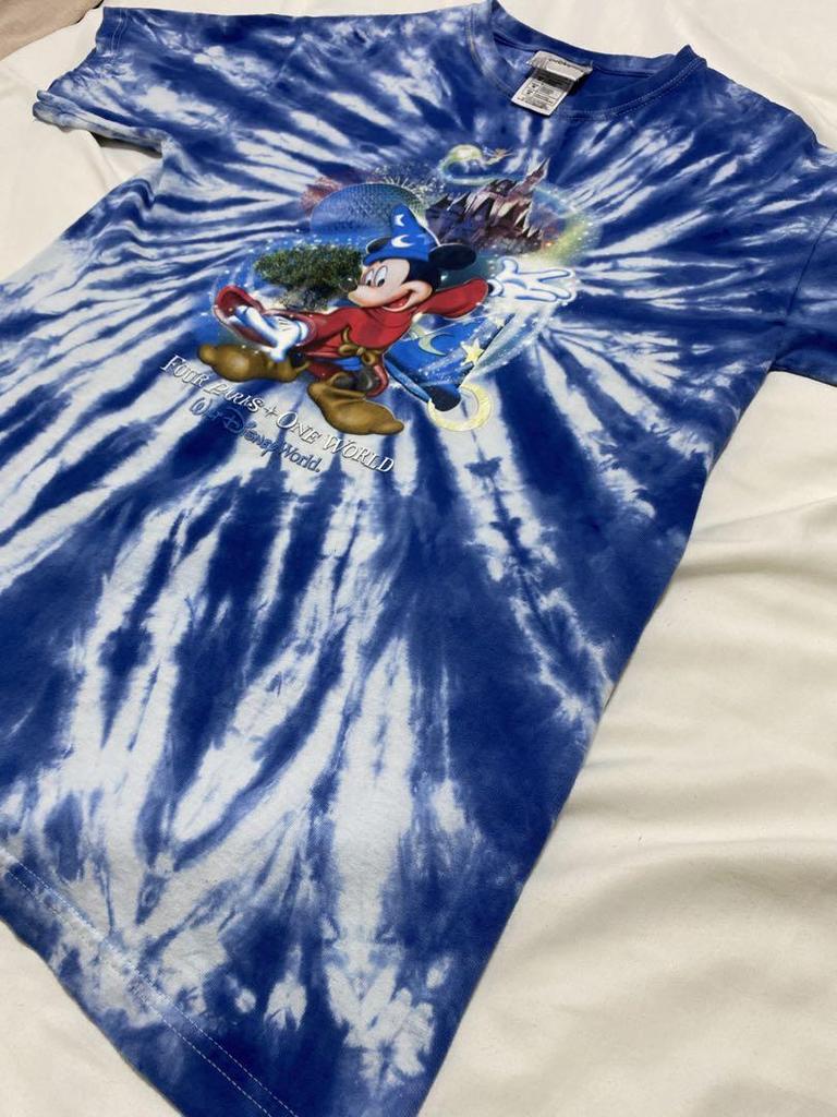 [USED] Disney Mickey Fantasia Vintage Tie-Dye T-Shirt