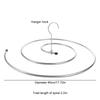 Stainless Steel Quilt Sheet Hanger Rotating Round Spirals Drying Rack Multi-function Save Space Spirals Clothes Pole Outdoor