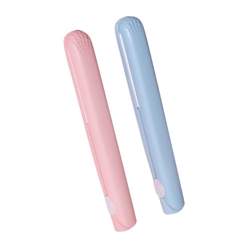 Dual-Use Bang Straightener & Curler: Compact, Low Power, Mini Iron for Dormitory Use