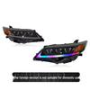 RGB Daytime Running & Flowing Turn Signal Lights for 12-14 US Camry Headlight Assembly