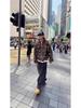 Men's Retro Camouflage Embroidered Hoodie Jacket - Loose Fit, Autumn/Winter Style